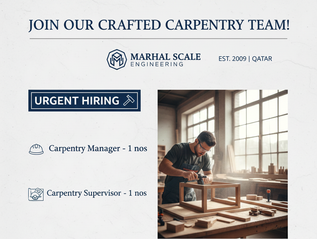 Marshal Scale Engineering Vacancy