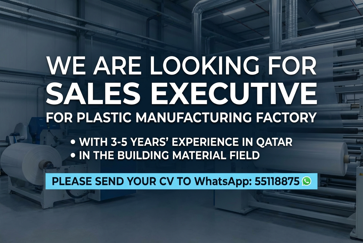 Hiring Sales Executives: Building Materials Sector in Qatar