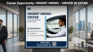 Urgent Driver Hiring in Qatar