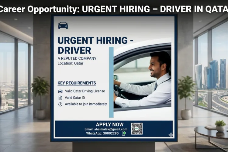 Urgent Driver Hiring in Qatar