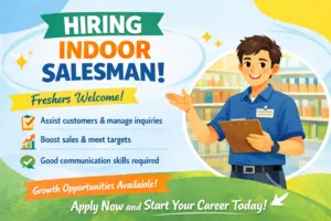 Indoor Salesman Opportunity