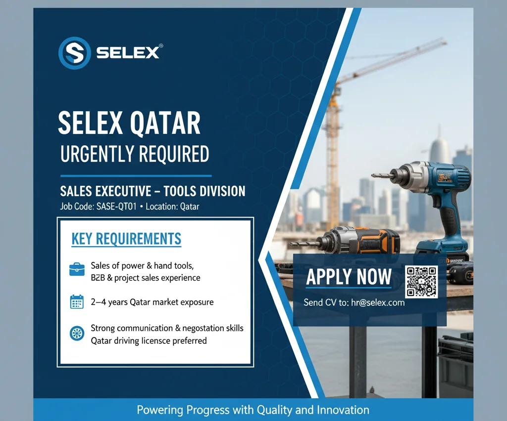 Sales Executive at Selex Qatar