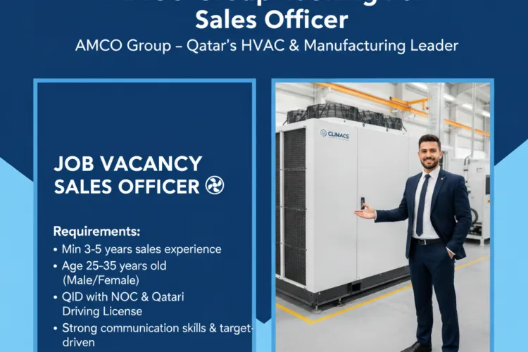Sales Officer Vacancy at AMCO Group