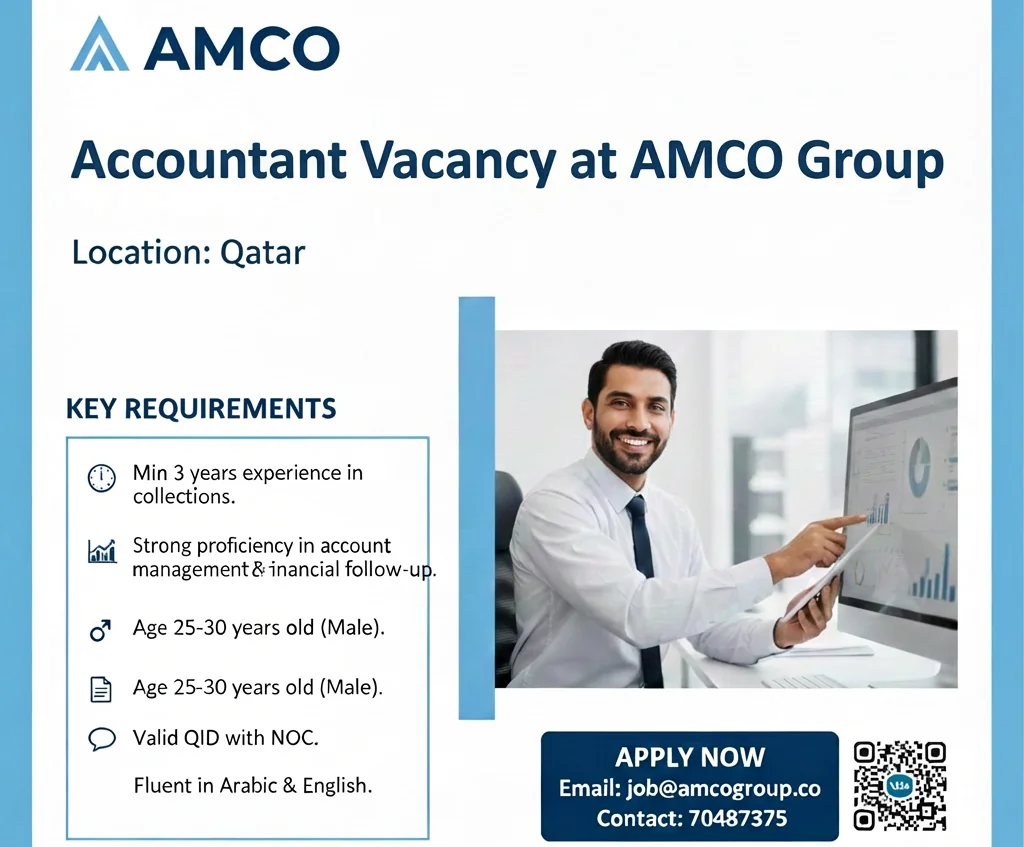 Accountant Vacancy at AMCO Group