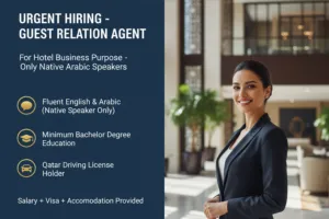 Now Hiring Guest Relation Agent