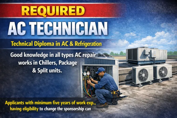 Required AC TECHNICIAN