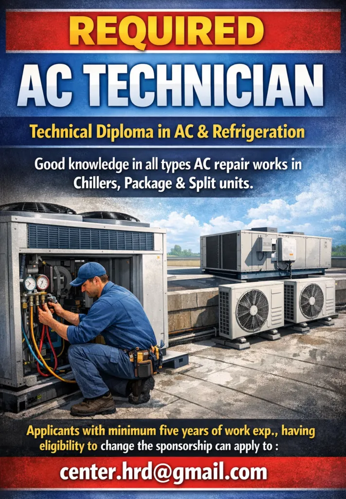 Required AC TECHNICIAN
