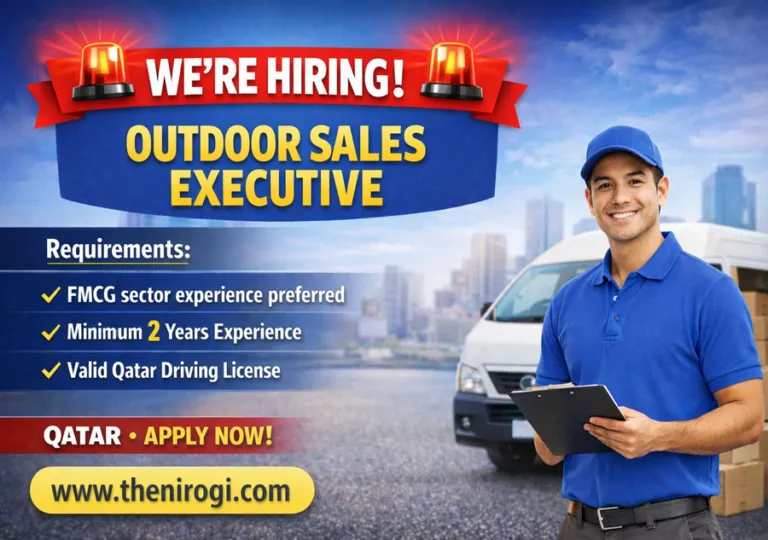 Seeking Experienced Outdoor Sales Executive (FMCG Focus) in Qatar