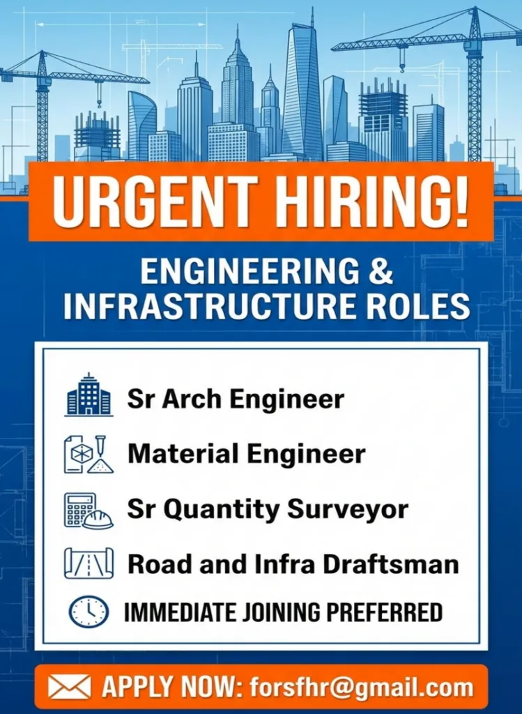 Urgent Hiring