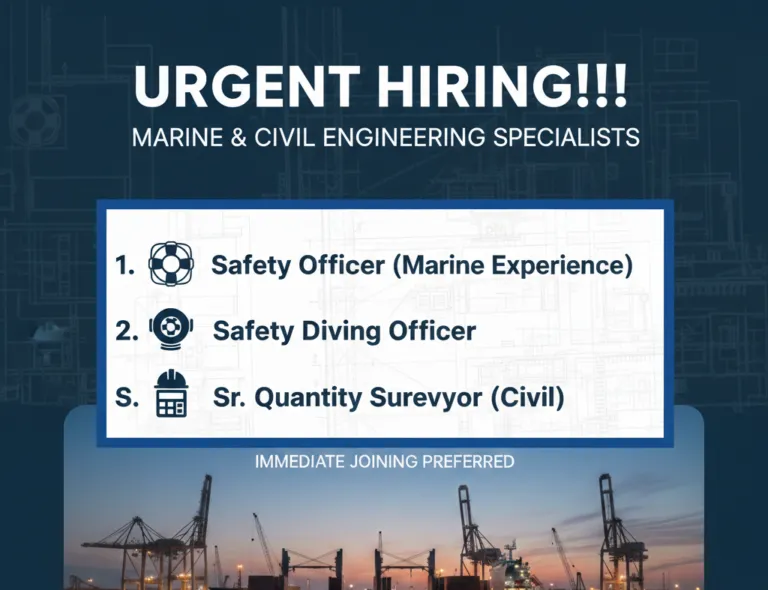 Maritime & Civil Engineering Vacancies in Qatar 2026
